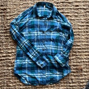Free People button down shirt